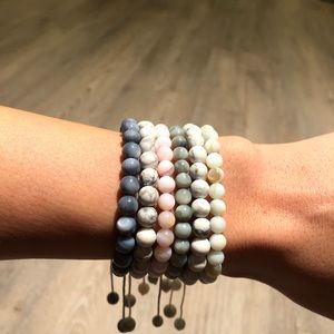 Six Beautiful handmade bracelets.